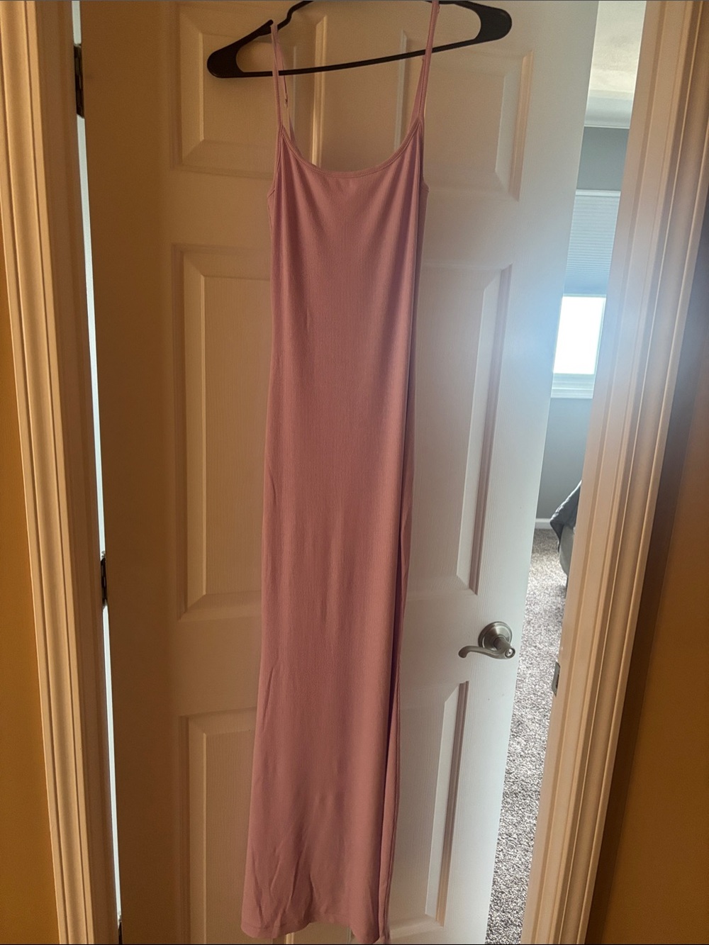 Women’s Simple Slip Dress - Pink